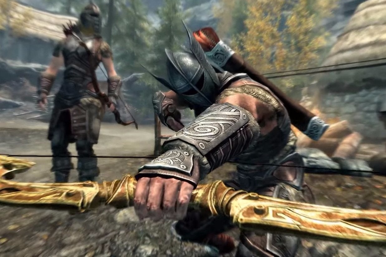 Porównanie grafiki z oryginałem w nowym trailerze odświeżonego Skyrim | Eurogamer.pl