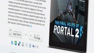 Keighley launches premium Portal 2 iPad feature