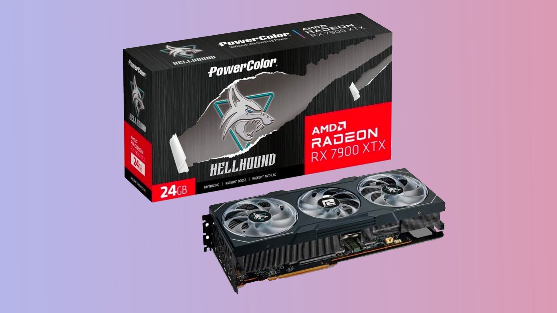 Buy PowerColor Radeon RX 7800 XT Hellhound OC 16GB [RX7800XT-16G-L-OC] | PC  Case Gear Australia