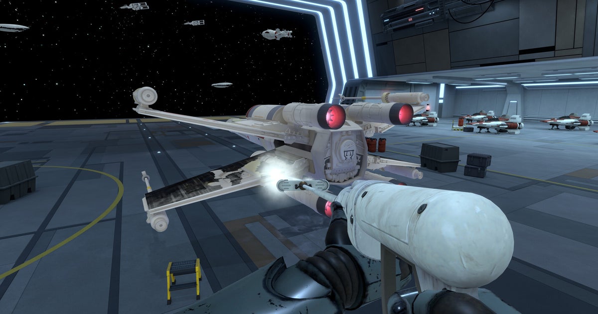 The droids you're looking for are busy polishing X-Wings in PowerWash Simulator 2's Star Wars DLC, due out this summer