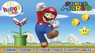 Super Mario to leap into McDonald's UK Happy Meals soon