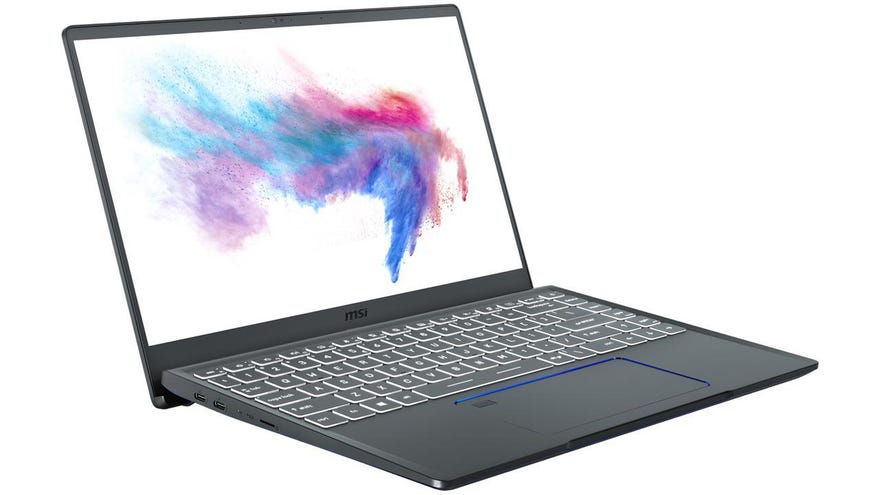 msi prestige creator laptop, super slim but with a gtx graphics card