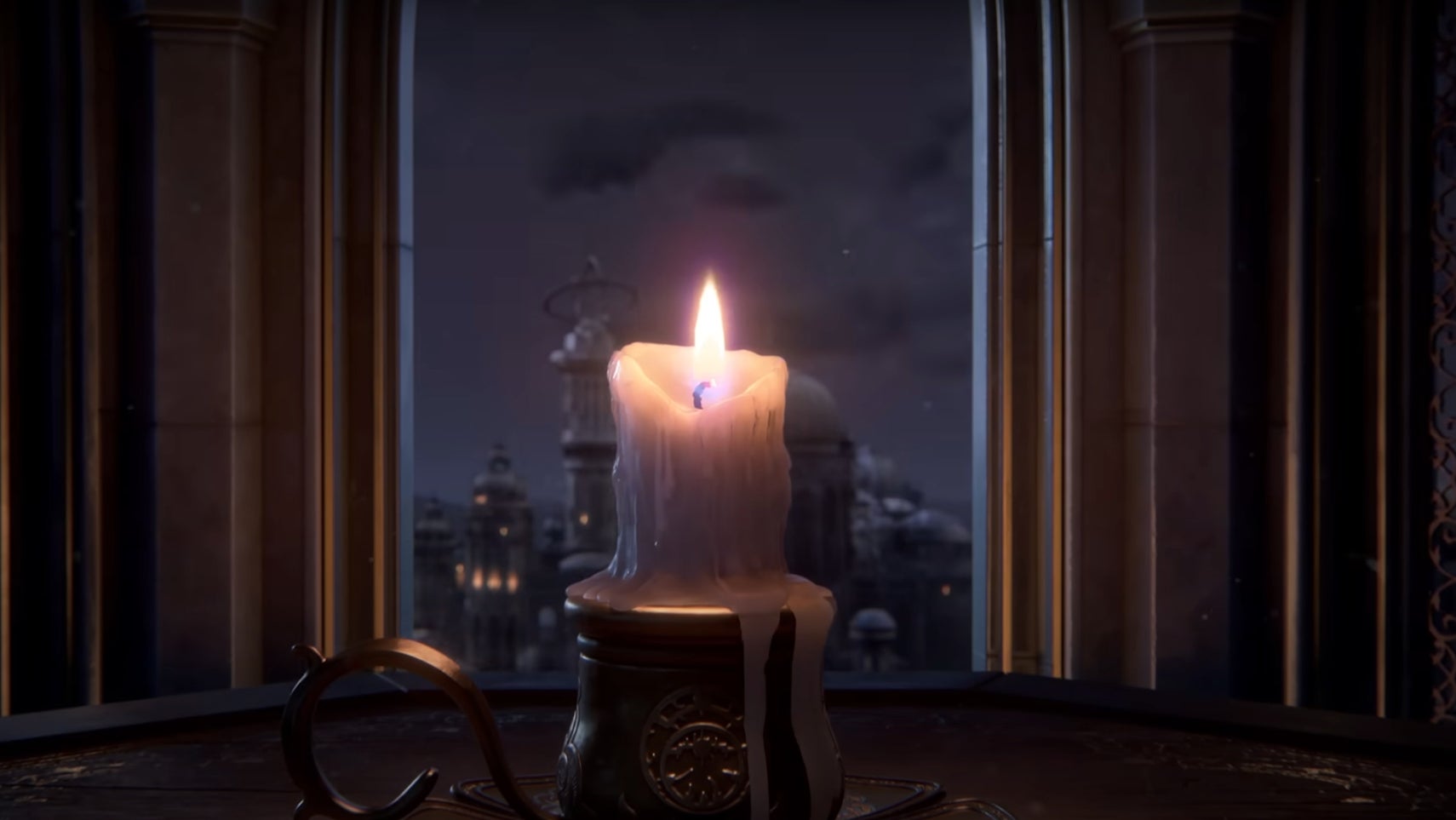 A candle in the Prince of Persia: Sands of Time Remake. - 1