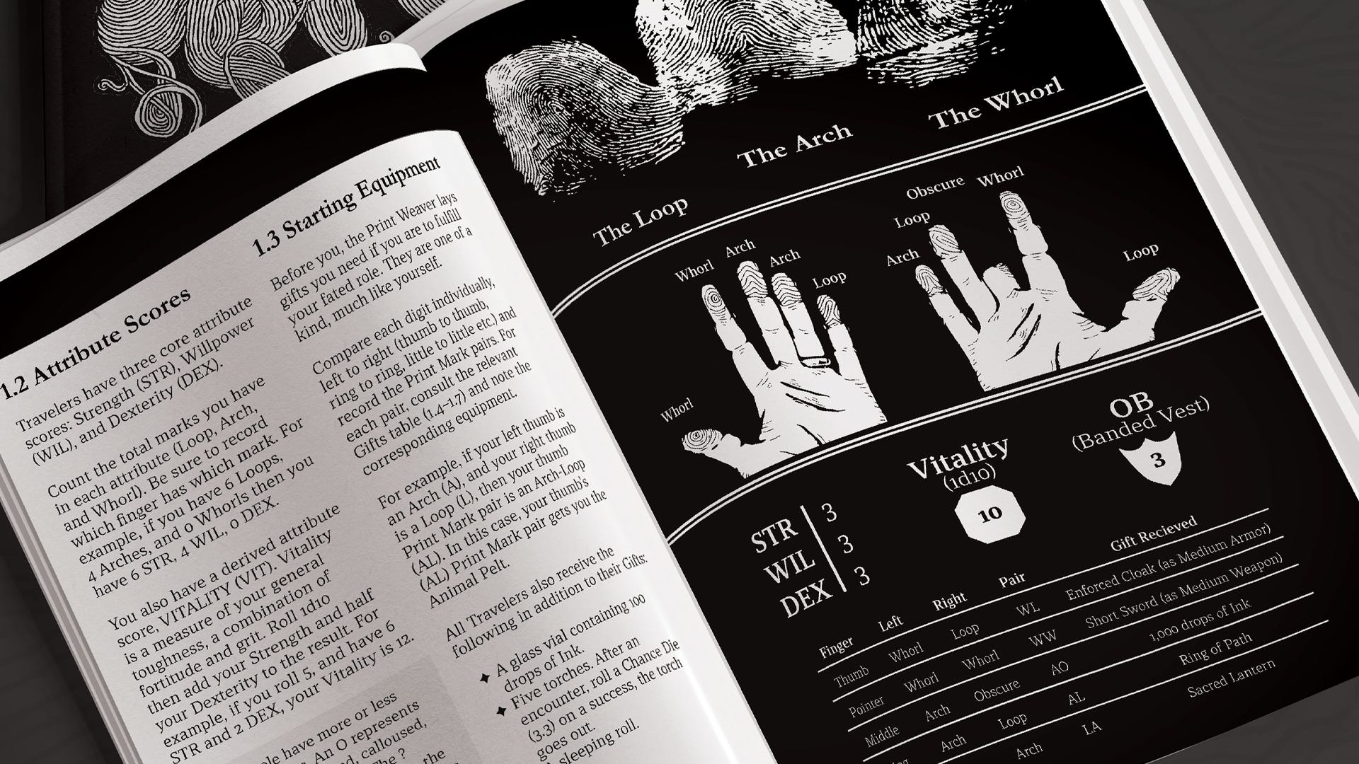 Perform actual palm readings in this Dark Souls-inspired TRPG | Dicebreaker