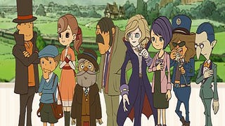 Professor Layton and the Diabolical Box website opens
