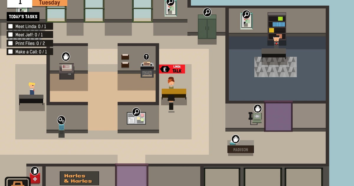 Project Madison Stealth your way to secretarial revenge in Project Madison | Rock Paper ...