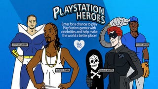 Play with celebrities and become one of Sony's PlayStation Heroes for charity
