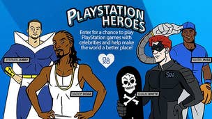 Play with celebrities and become one of Sony's PlayStation Heroes for charity