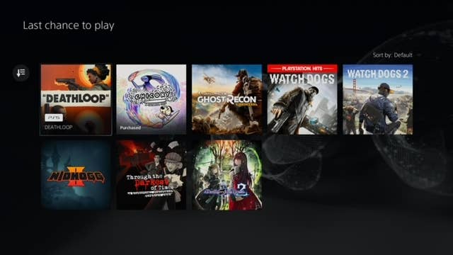 List of games leaving PS Plus in September from PSN