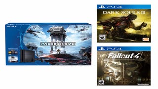 PlayStation 4 bundle includes Dark Souls 3, Fallout 4, and Battlefront for $390