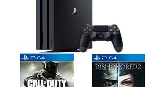 Get a PS4 Pro with Call of Duty: Infinite Warfare and Dishonored 2 for $400