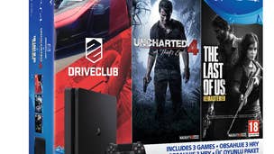 Three PS4 1TB bundles coming next month, each contains Uncharted 4 and two other games