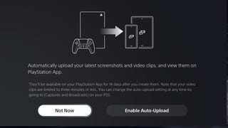 PS5 game capture auto-upload now available in the UK