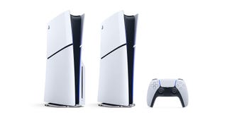 PS5 i PS5 Slim na trójwymiarowym porównaniu rozmiarów