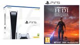 The new PlayStation 5 + Star Wars Jedi: Survivor bundle is available now at Amazon