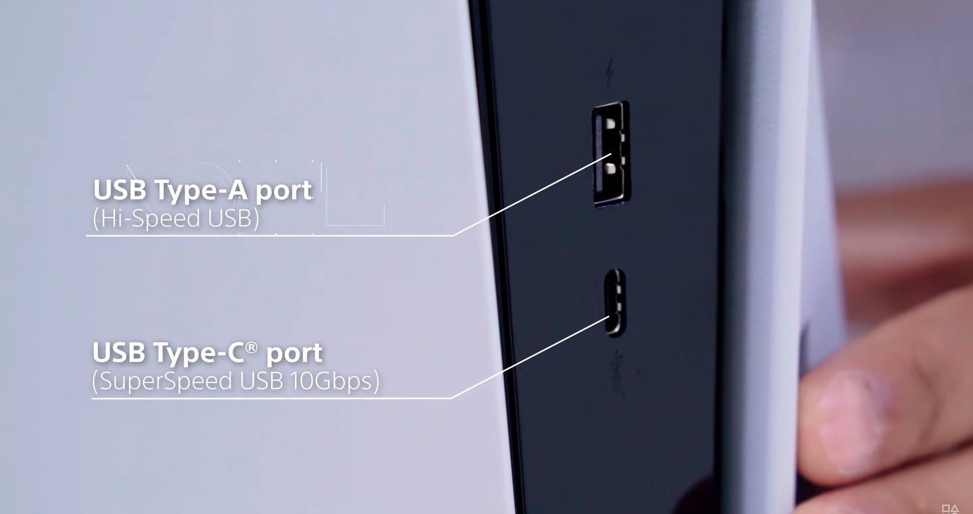 Ps5 Backside PlayStation 5 console design, including PS5 Digital Edition, ports, and ...