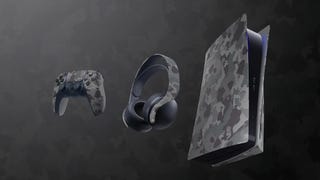 PlayStation 5 w szarym kamuflażu - ujawniono nową wersję kolorystyczną