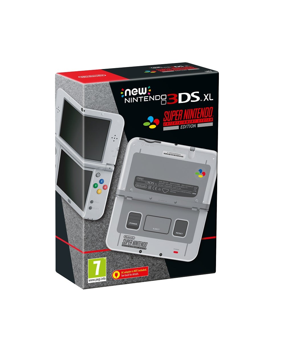 Nintendo 3ds shop xl snes