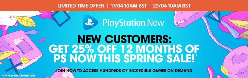 PS Now is currently 25 off for new subscribers Eurogamer