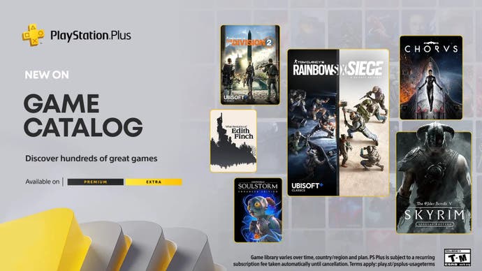 Oferta PS Plus Extra i Premium na listopad