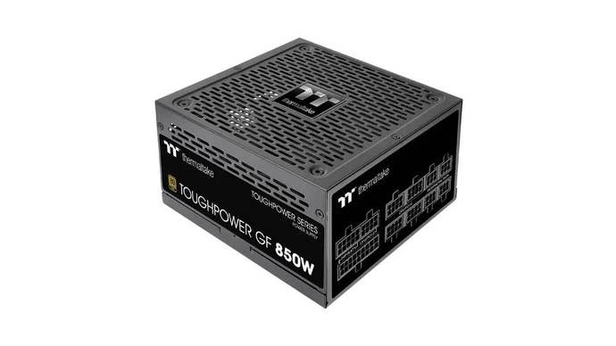 a thermaltake toughpower gf 850w power supply unit (PSU)
