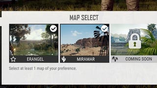 PUBG añadirá pronto la opción de elegir el mapa que queramos