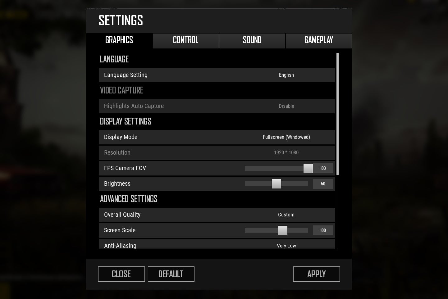 Best video settings for ps4 clearance pro