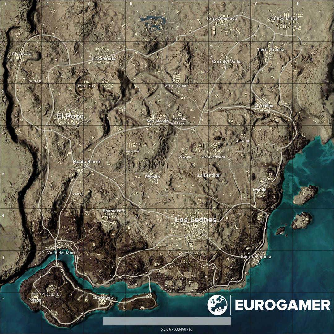 PUBG Miramar Map: vehicles, strategies, and the best start locations ...