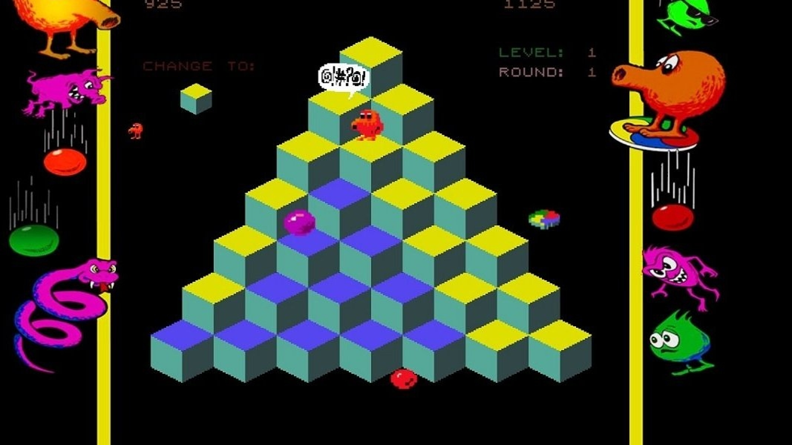 Qbert Design Qbert Characters Pixels Q*bert Rebooted Review | GodisaGeek.com