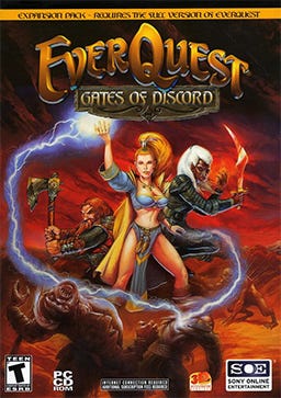 Caixa de jogo de EverQuest: Gates of Discord