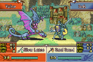 Fire Emblem: The Sacred Stones screenshot