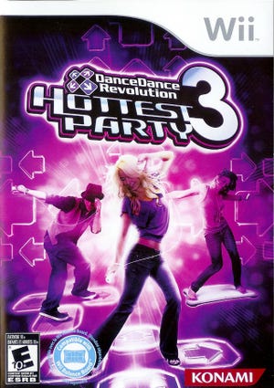 Caixa de jogo de Dance Dance Revolution: Hottest Party 3