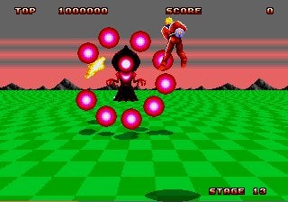 Space Harrier II screenshot