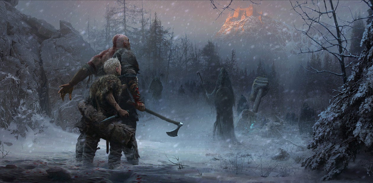 God of War (2018) artwork