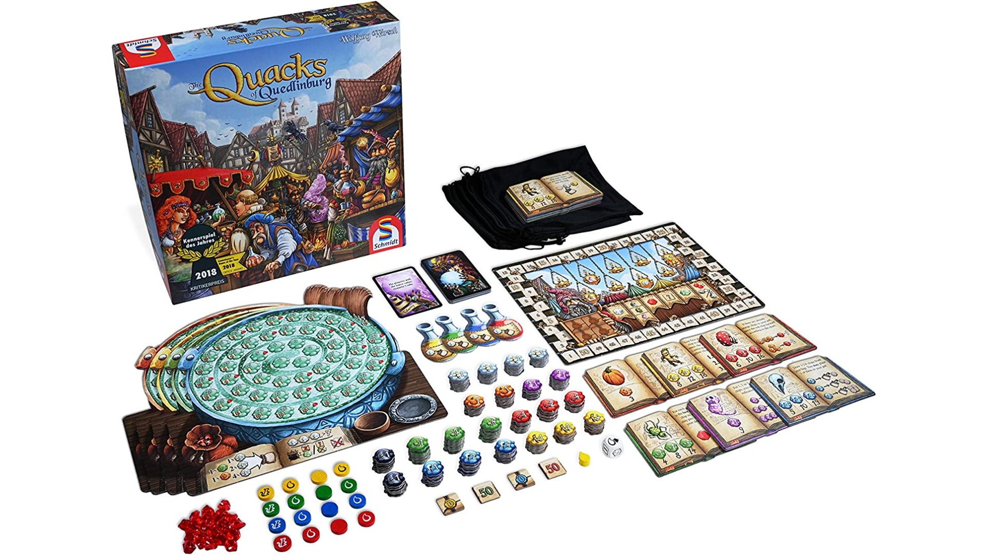 Bag-building board game Quacks of Quedlinburg is over 30% off