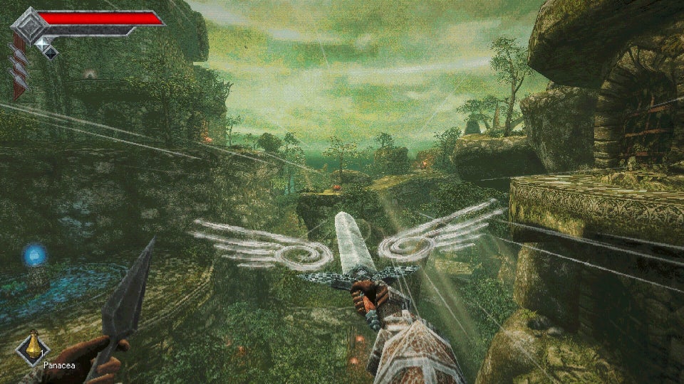 First-person RPG Queen's Domain pitches you against an island of gorgeous freaks with naught but a flying sword and infinite throwing daggers