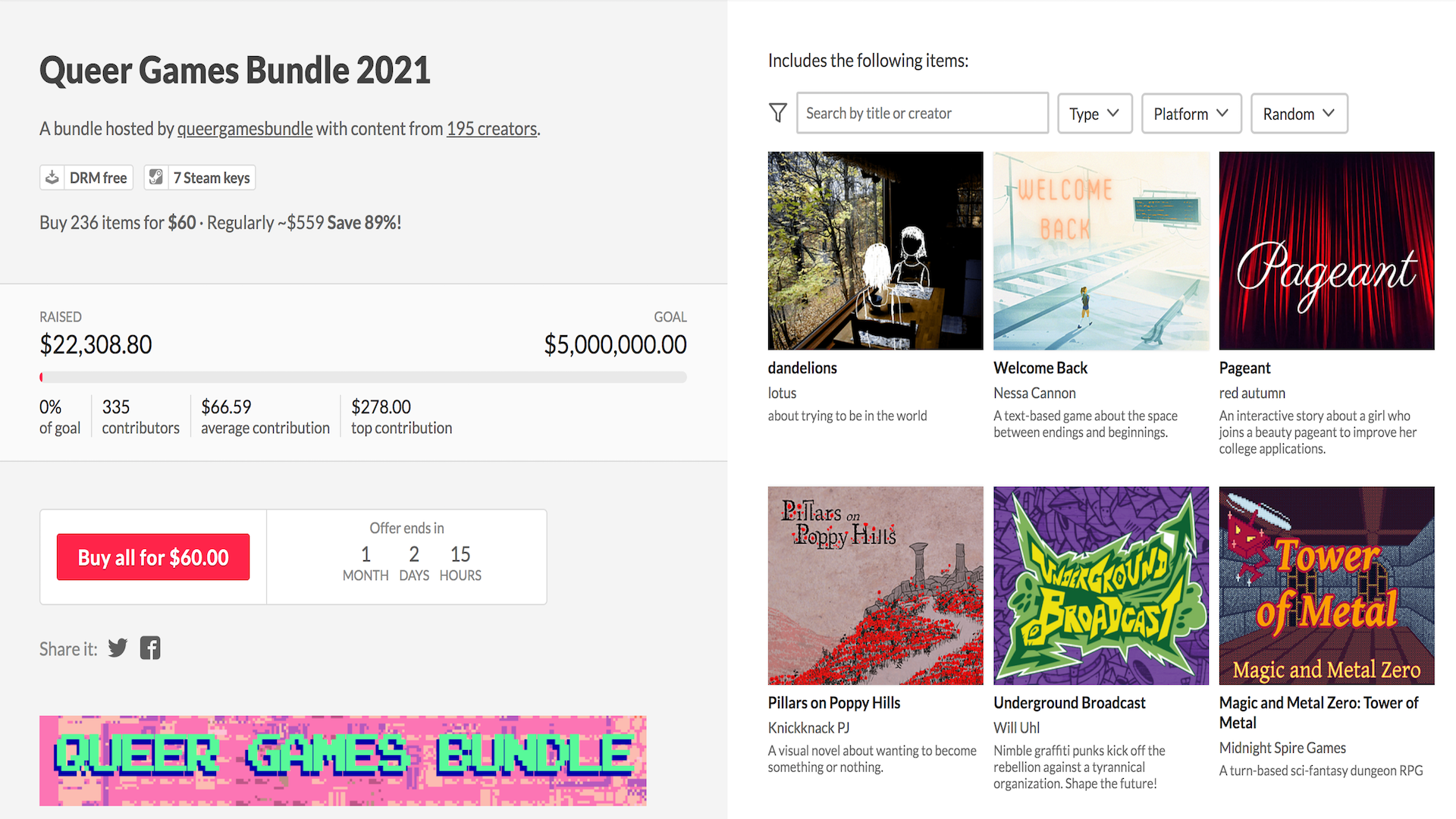 Queer Games Bundle offers over 200 video and tabletop games | Dicebreaker
