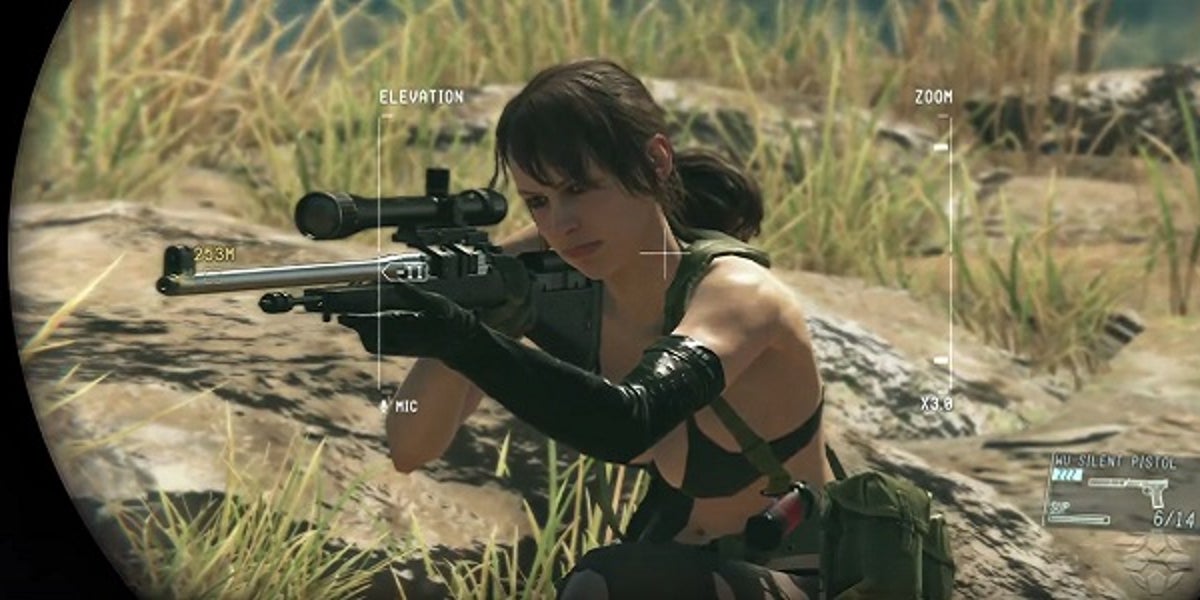 metal gear solid why is quiet dressed like that MGSV: Phantom Pain