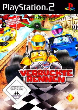 Caixa de jogo de Buzz! Junior Ace Racers
