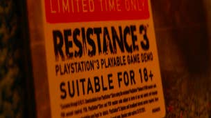 Resistance 3-Battle: Los Angeles demo "exclusive through 9/8/11"