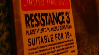 Resistance 3-Battle: Los Angeles demo "exclusive through 9/8/11"