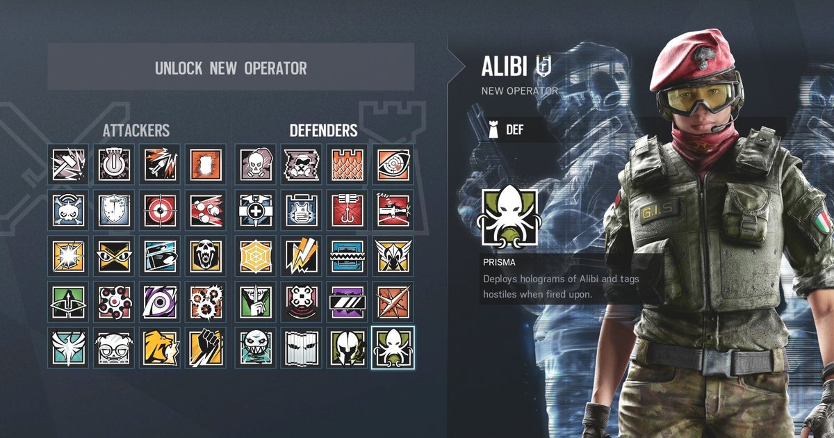 Rainbow Six Siege Alibi: what she can do and how to use her | Rock ...