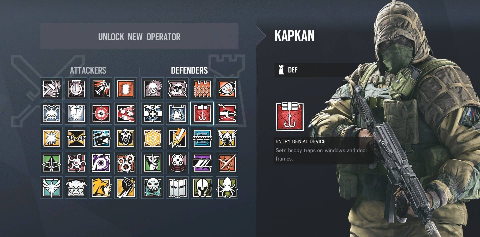 Rainbow Six Siege Kapkan: what he can do and how to use him | Rock ...