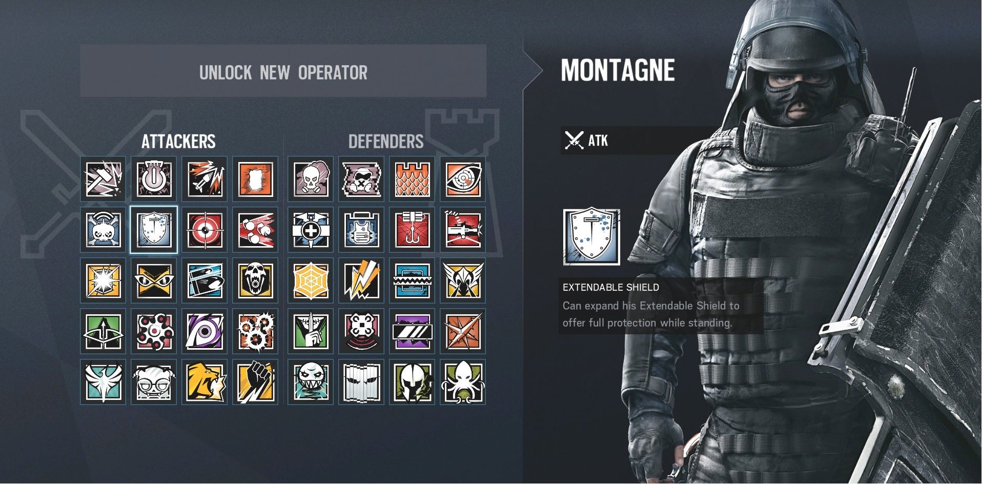 Rainbow six deals siege montagne