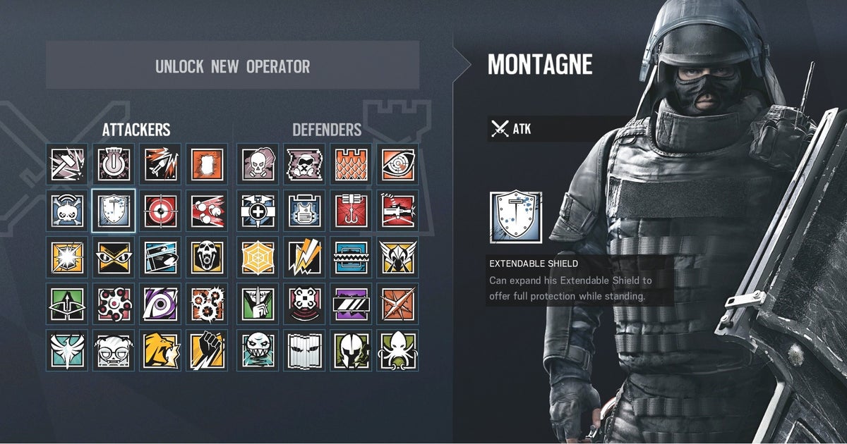 Rainbow Six Siege Montagne: what he can do and how to use him | Rock ...
