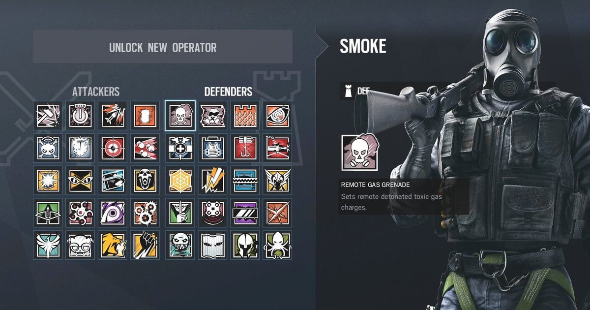 Rainbow Six Siege Smoke: what he can do and how to use him | Rock Paper ...