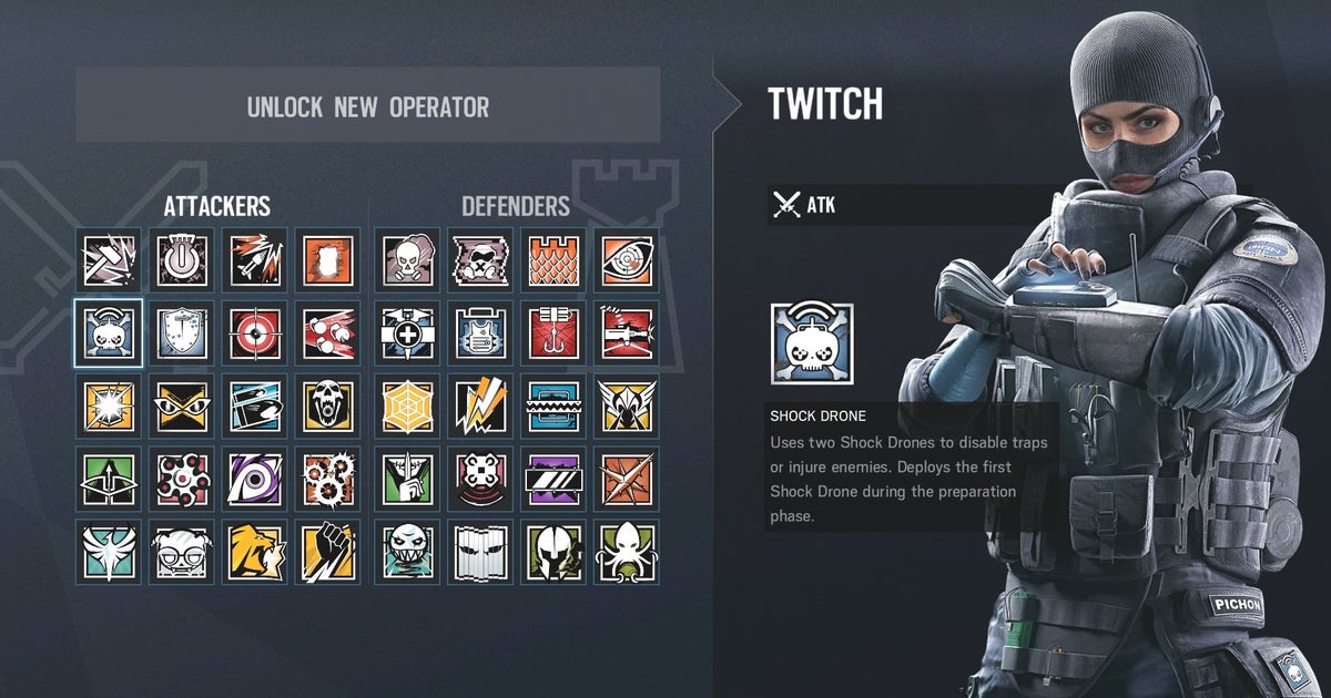 Twich R6 Opp Rainbow Six Siege Twitch: what she can do and how to use her | Rock ...