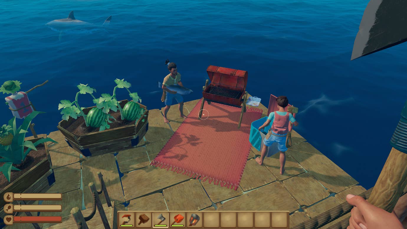 How to fish and get fishing bait in Raft | VG247
