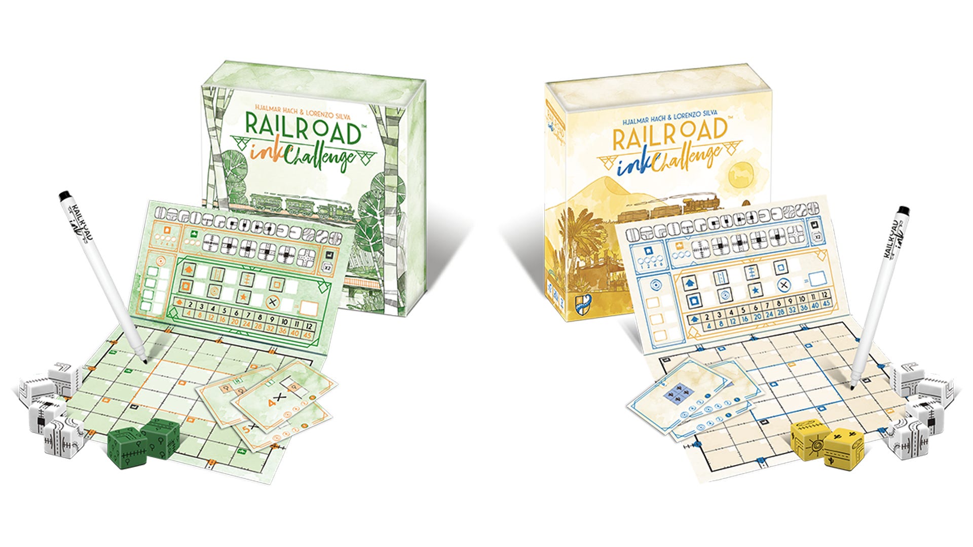 Railroad Ink Roll-and-write train game Railroad Ink is getting two new sets focused ...