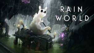 Rain World's ecosystem includes terrifying vultures and stilt-legged jackalopes, which will observe your actions and remember you